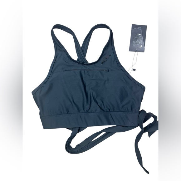 NWT Flag Nor Fail Navarah Sports Bra Black Size Large - Picture 2 of 5